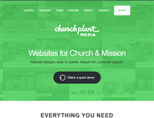 Tablet Screenshot of churchplantmedia.com